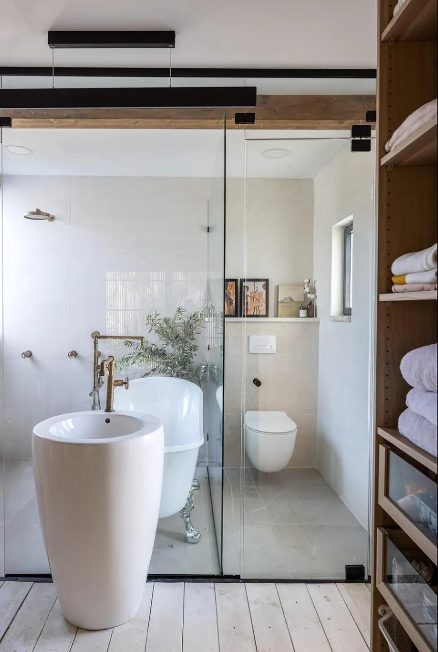 Frameless glass shower price India luxury bathroom design
