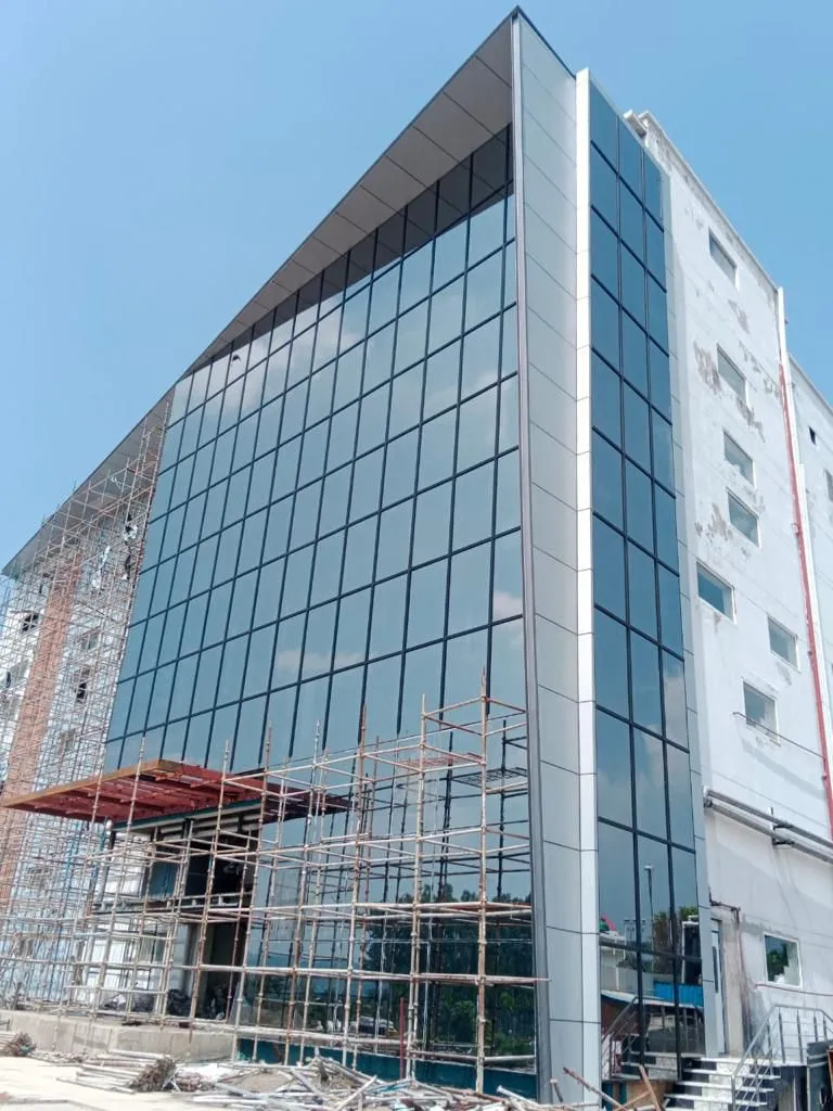 Aluminium Curtain Wall Glass Elevation Price India - Elevation Glass Glazing System | Structural Glazing | Best Price | Hyderabad Delhi Bangalore