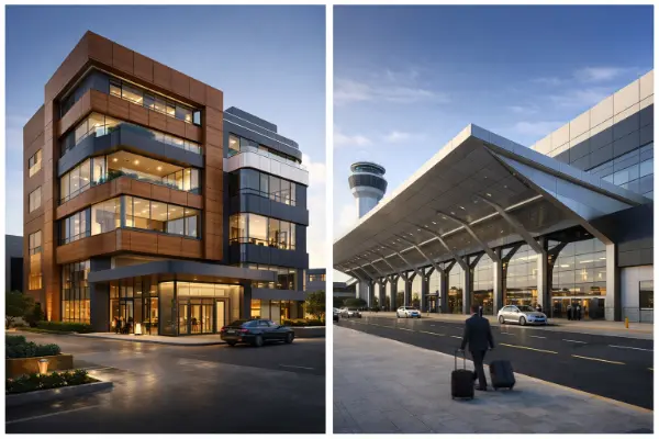 Premium HPL ACP cladding - commercial building