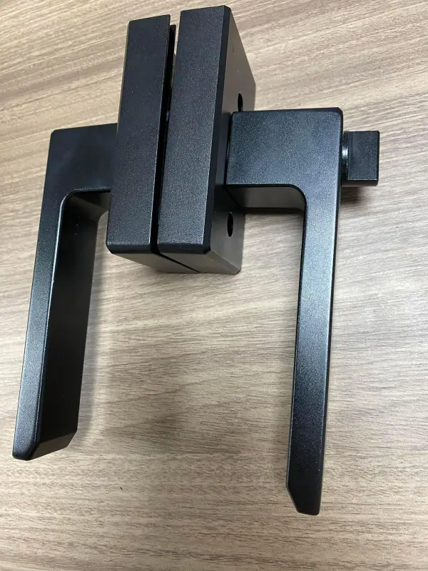 French door lock and handle