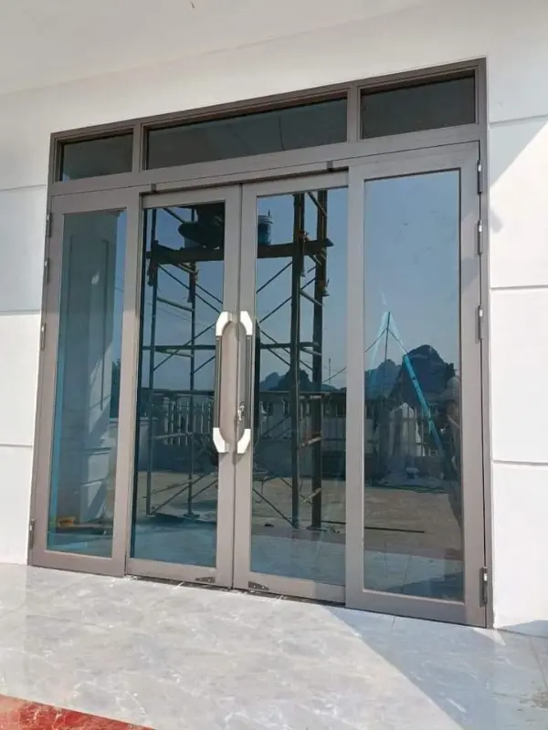 French door outside view