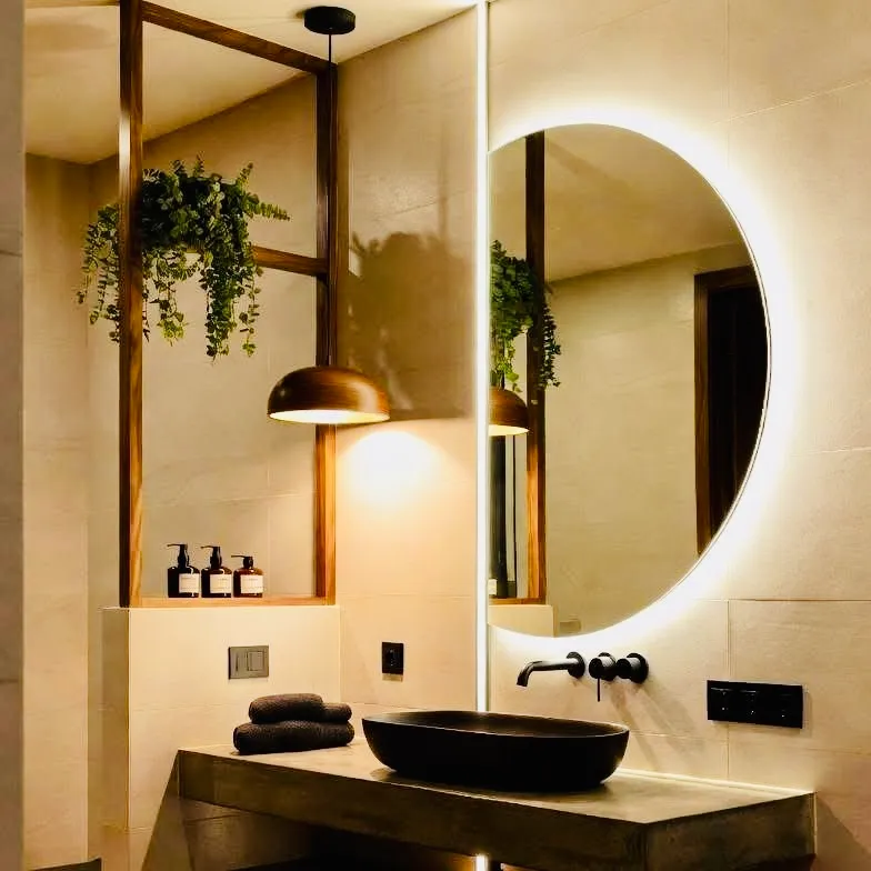 C-type LED mirror