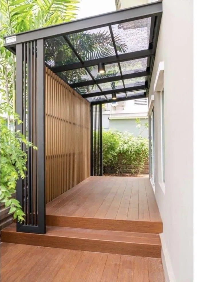 Thumbnail: luxury car parking pergola canopy