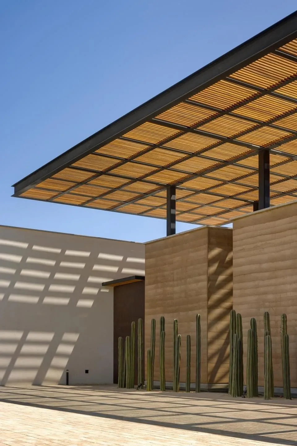 Thumbnail: custom aluminium louver pergola