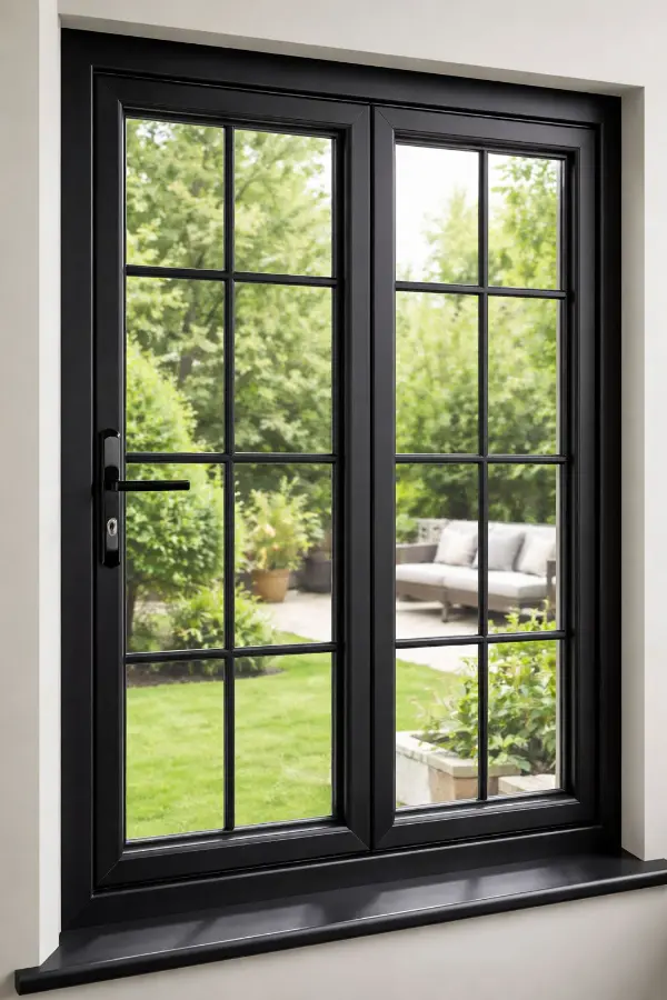 Luxury balcony glass doors